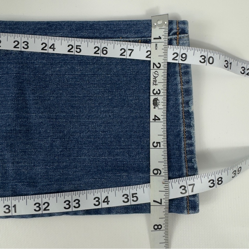 Lucky Brand Lola Straight Short Inseam Denim Jeans Sz 10/30 Med Wash EUC - Picture 13 of 15